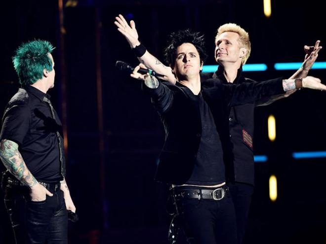 Green Day/ MTV EMA 2016 (photo by Getty Images)