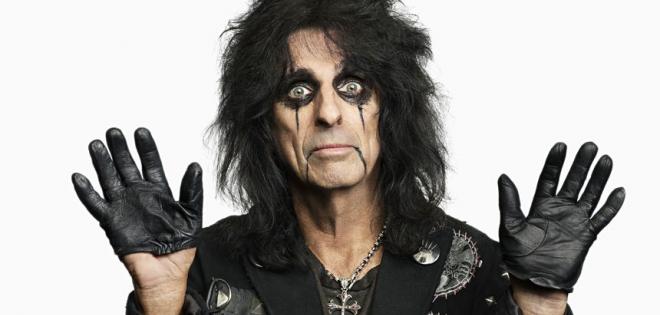 Alice Cooper και Bob Geldof μαζί στη σκηνή