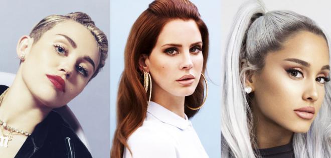 Ariana Grande, Miley Cyrus και Lana Del Rey, μαζί για πρώτη φορά