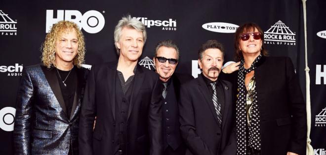 Εντάχθηκαν επίσημα οι Bon Jovi στο Rock and Roll Hall of Fame
