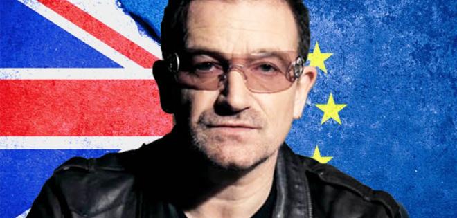 Ο Bono παίρνει θέση κατά του Brexit