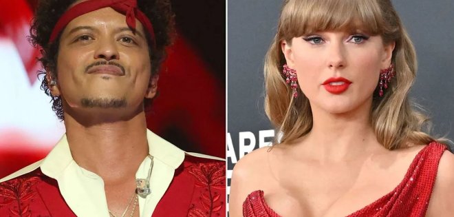 Bruno Mars Vs Taylor Swift : Παραλίγο μπιφ!