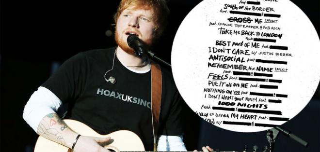 To νέο άλμπουμ του Ed Sheeran κυκλοφορεί σήμερα