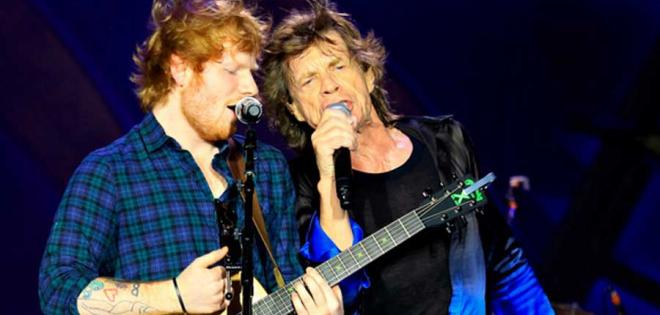 Ed Sheeran και Rolling Stones μαζί