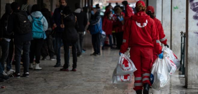 Δράσεις από τον Ελληνικό Ερυθρό Σταυρό για τους άστεγους