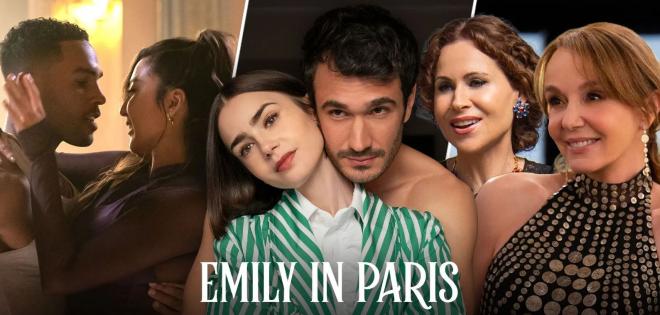 Emily in Paris: Το νέο poster της σειράς αποκαλύπτει Ρώμη και Παρίσι 