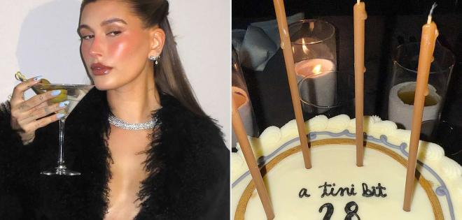 Hailey Bieber: Οι φωτογραφίες και το μίνι μαρτίνι για τα γενέθλιά της