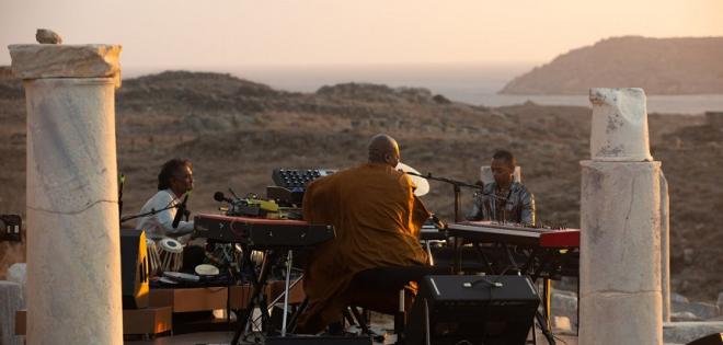 Ο Jeff Mills στη Δήλο