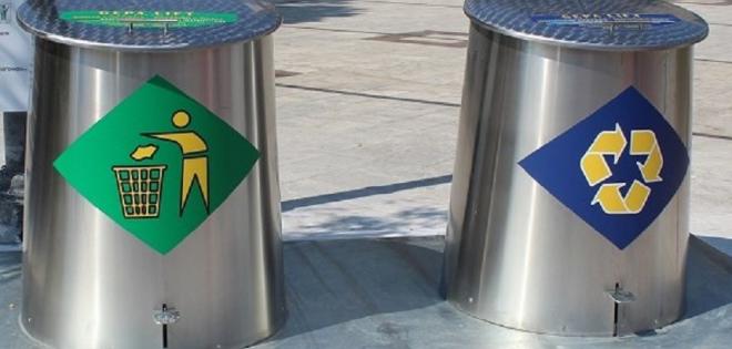 Νέοι βυθιζόμενοι κάδοι στην Αθήνα