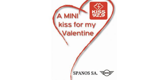 "A MINI kiss for my Valentine" από τον 92,9 Kiss και τη Σπανός ΑΕ