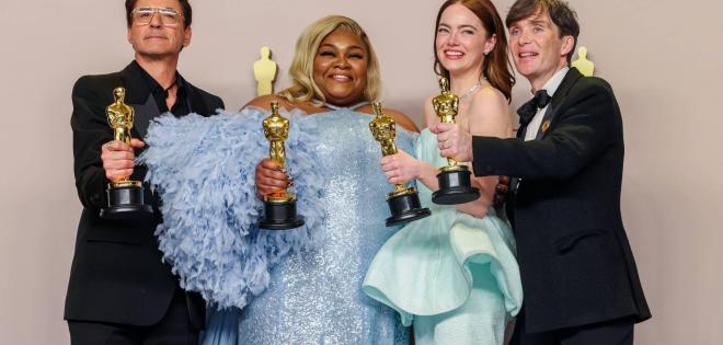 2024 Oscars: Τα καλύτερα φωτογραφικά στιγμιότυπα της μεγάλης βραδιάς