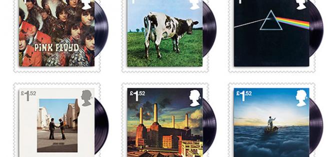 Δέκα γραμματόσημα με θέμα το έργο των Pink Floyd πρόκειται να διατεθούν στην αγορά της Μεγάλης Βρετανίας
