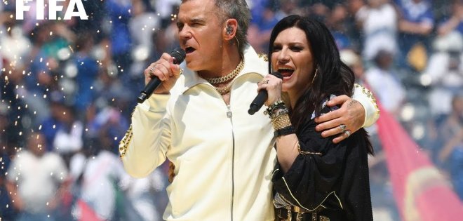 Ο Robbie Williams παρουσιάζει μια νέα εκδοχή του επίσημου ύμνου της FIFA «Desire»