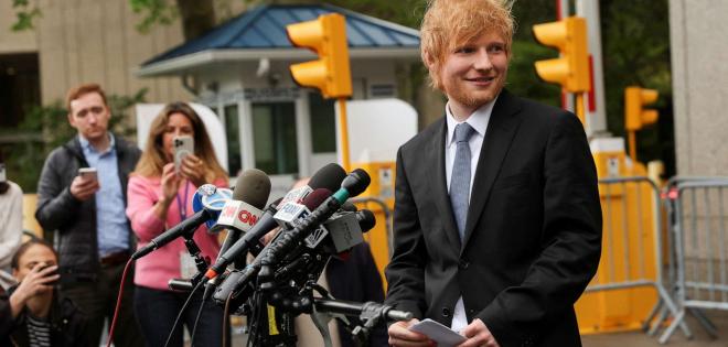 Ed Sheeran – Αθώο τον έκρινε τo δικαστήριο