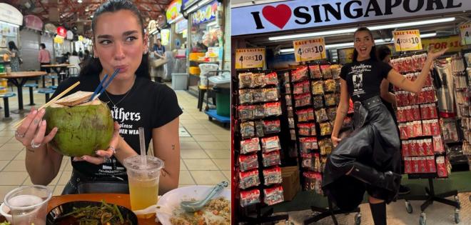 Dua Lipa: Ξεκίνησε επίσημα η νέα της περιοδεία - Το ταξίδι στη Σιγκαπούρη