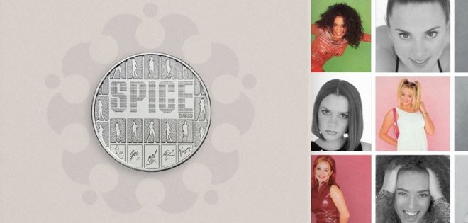 Οι Spice Girls γίνονται αναμνηστικό νόμισμα από το Βασιλικό Νομισματοκοπείο