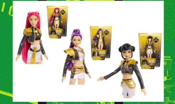 Οι νέες κούκλες «KPop Demon Hunters» της Mattel τραγουδούν το «Golden»