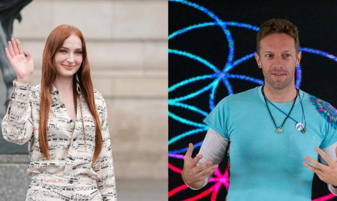 Από φανατική θαυμάστρια ... σύντροφος: Η Σόφι Τέρνερ φέρεται να είναι η νέα σχέση του Κρις Μάρτιν