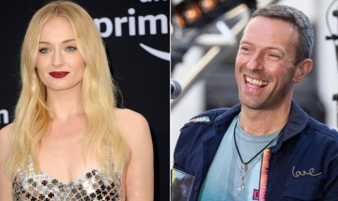 Η Sophie Turner διαψεύδει τις φήμες ότι έχει σχέση με τον Chris Martin των Coldplay