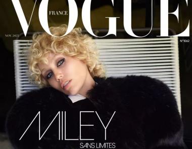 Αγνώριστη η Miley Cirus στο εξώφυλλο της «Vogue»