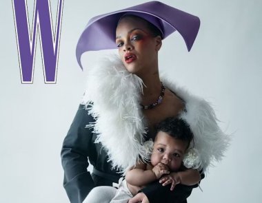 Η Rihanna πόζαρε με την εφτά μηνών κόρη της σε εξώφυλλο περιοδικού