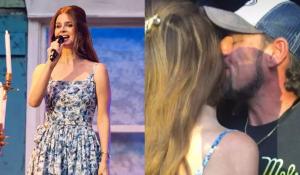 Η Lana Del Ray διέκοψε τη συναυλία της για να φιλήσει τον σύζυγό της